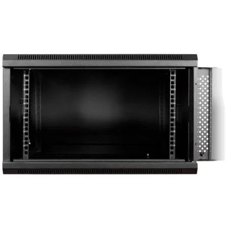 Phasak Armario rack mural 19 pulgadas 9U 600x600 mm PHO 3109 Negro